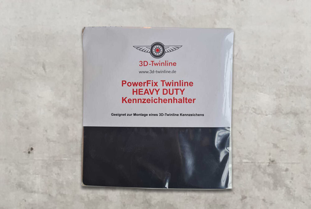 HEAVY DUTY Klebehalterung für 3D Twinline HEAVY DUTY Klebehalterung für 3D Twinline